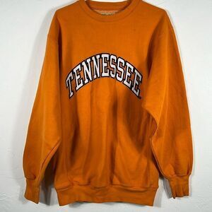 🏈 Vintage TENNESSEE VOLUNTEERS Embroidered‎ Steve&Barry’s Crewneck Sweatshirt M